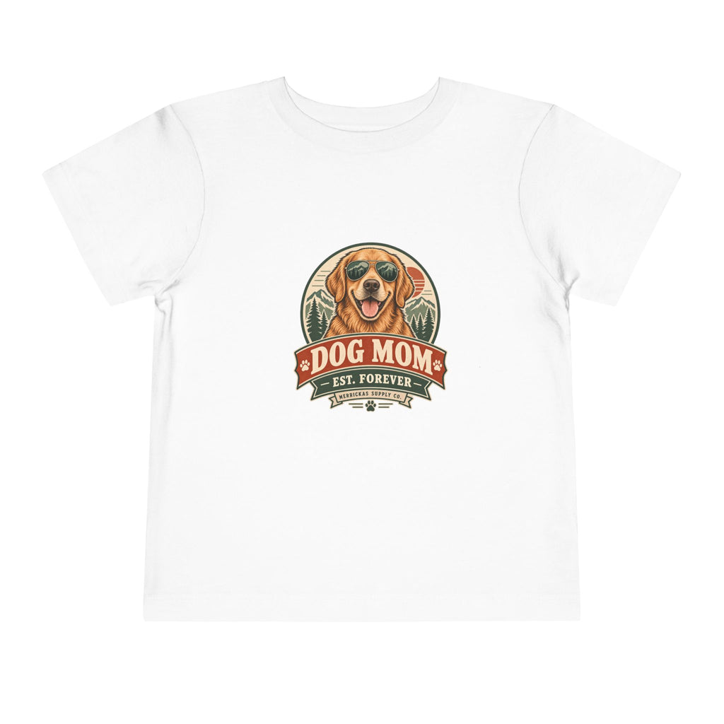 Dog Mom Est. Forever Toddler Tee