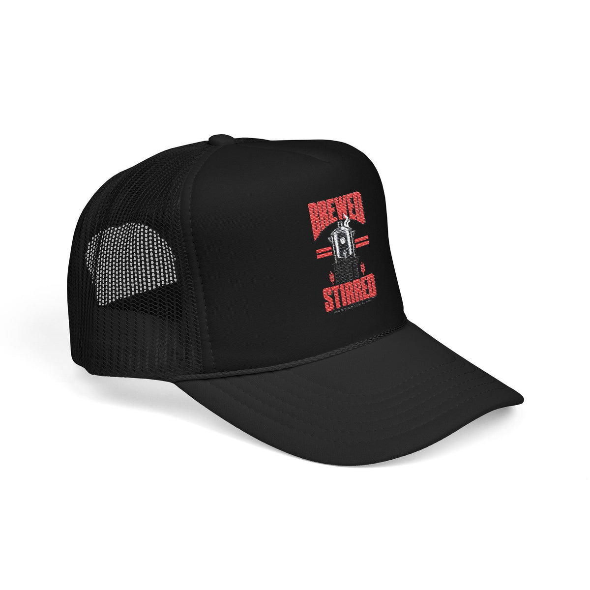 Brewed Not Stirred Foam Trucker Hat