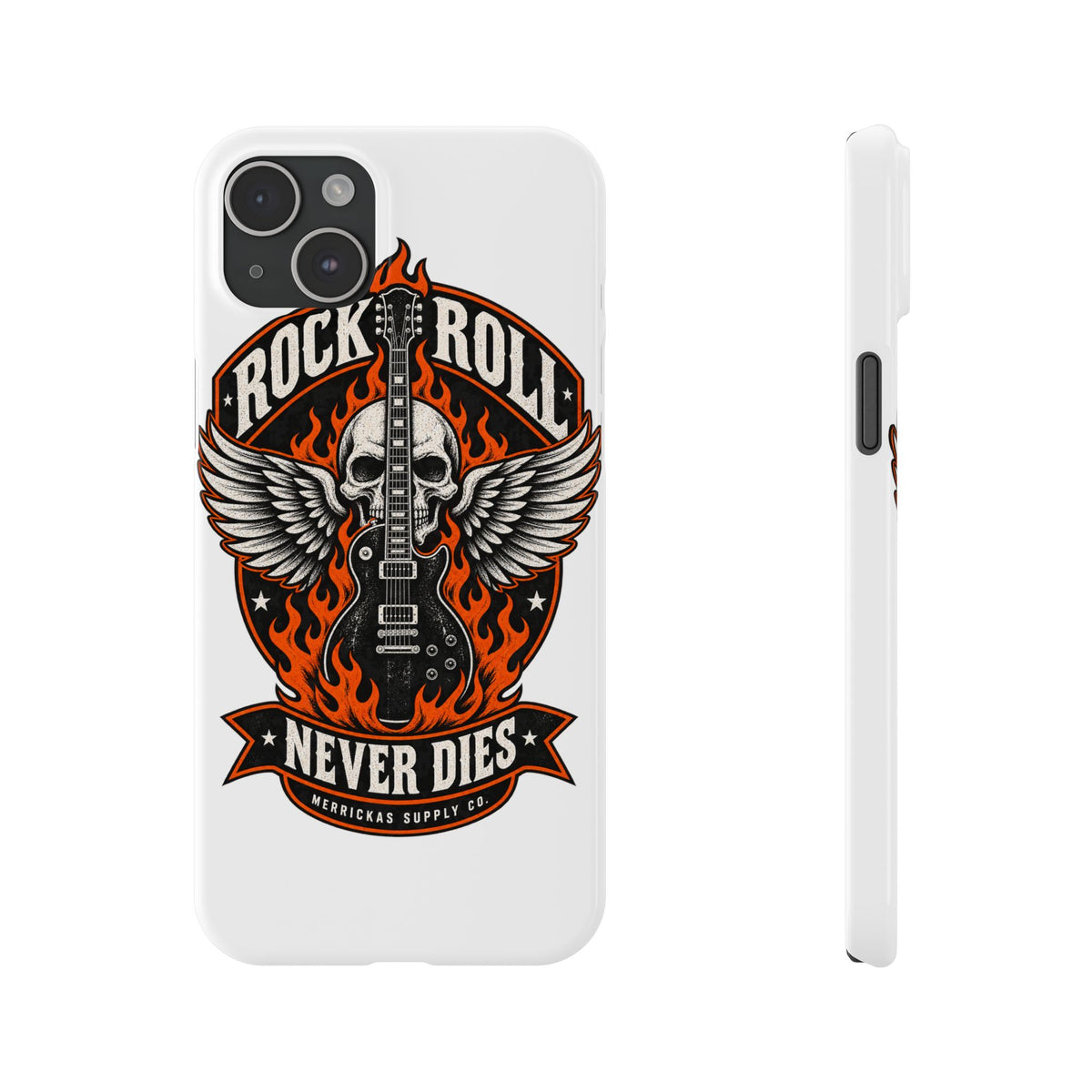 Rock N Roll Never Dies Phone Case