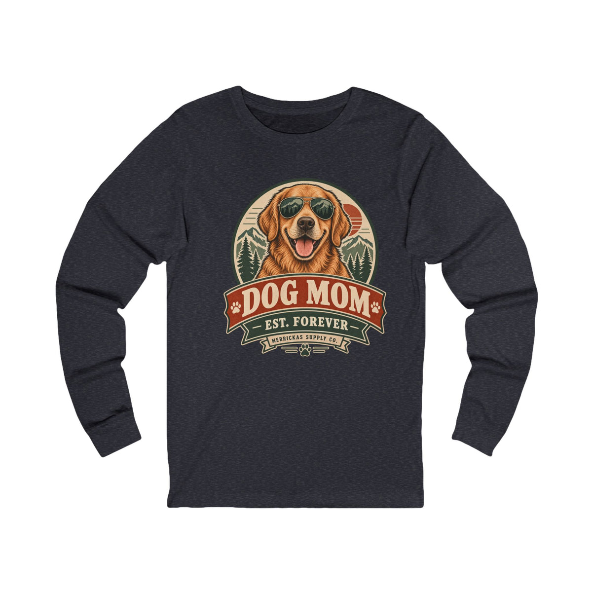 Dog Mom Est. Forever Long Sleeve Tee