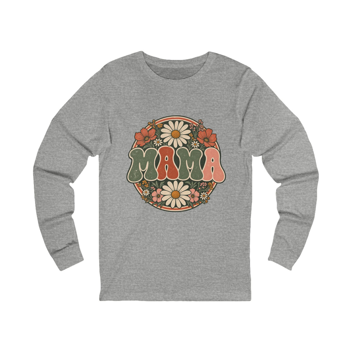 Mama Wildflower Long Sleeve Tee