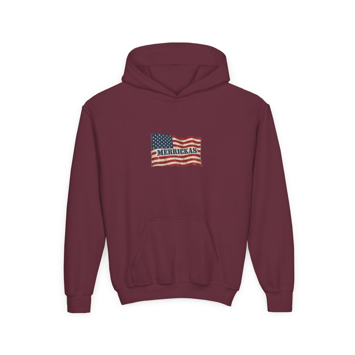 Merrickas Flag Youth Hoodie