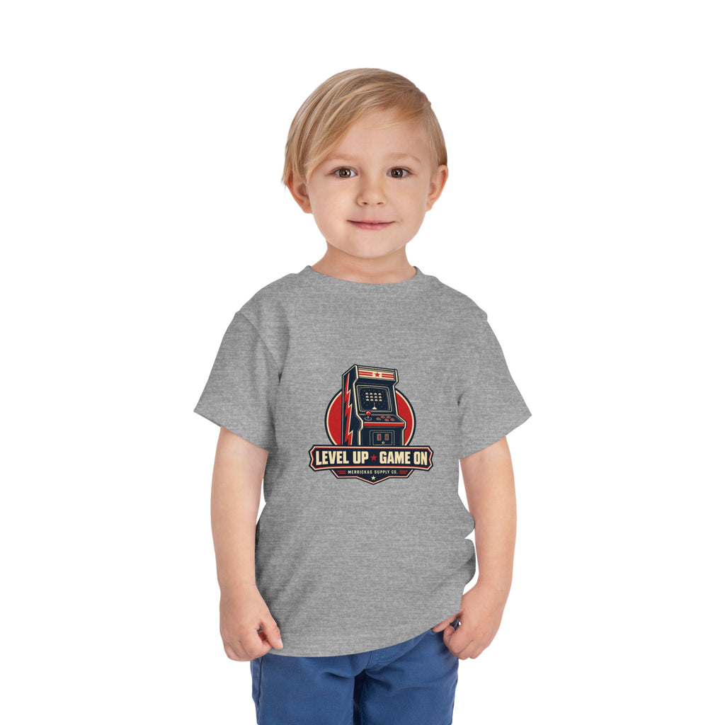 Level Up Game On Toddler Tee