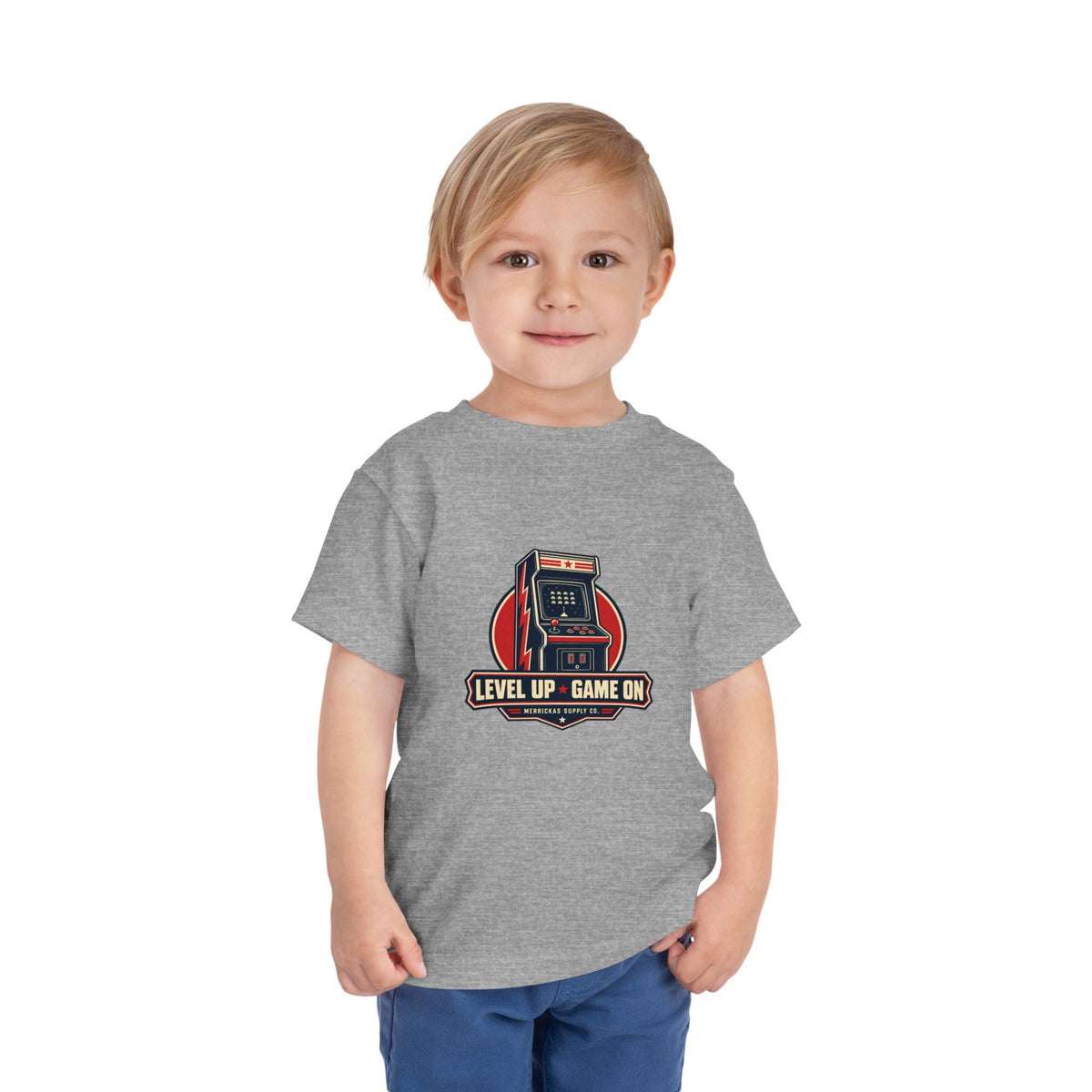 Level Up Game On Toddler Tee