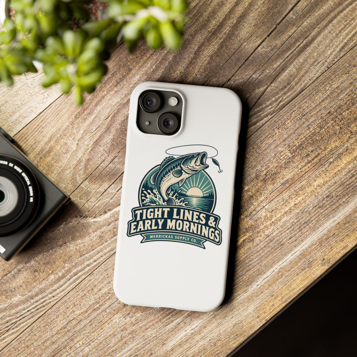 Tight Lines & Early Mornings Phone Case
