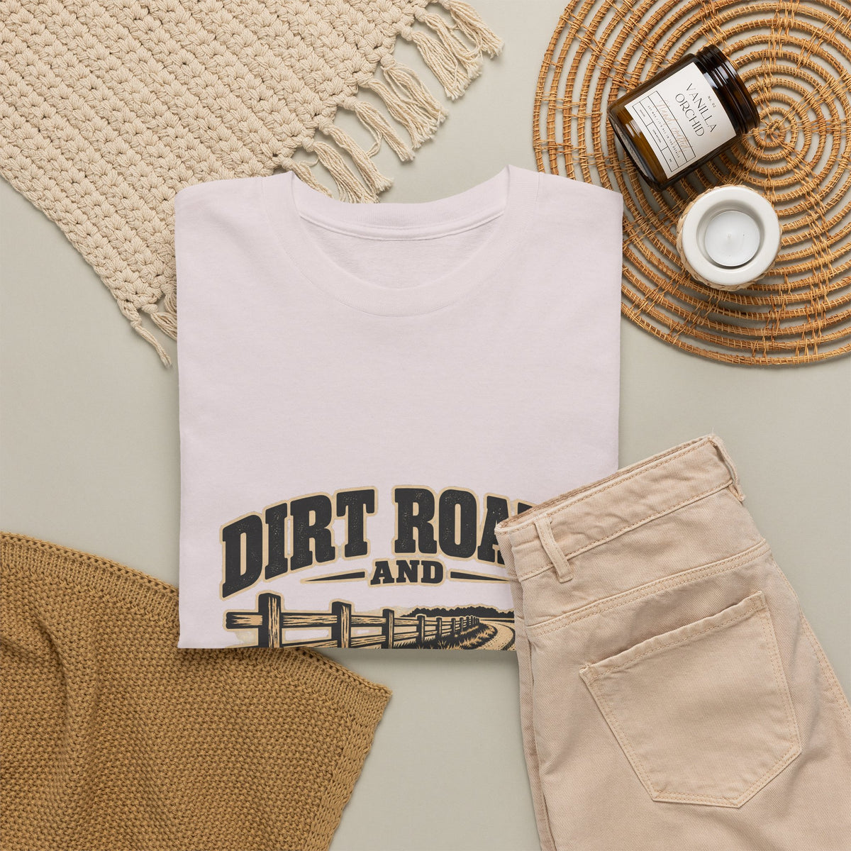 Dirt Roads And Country Codes Classic Tee