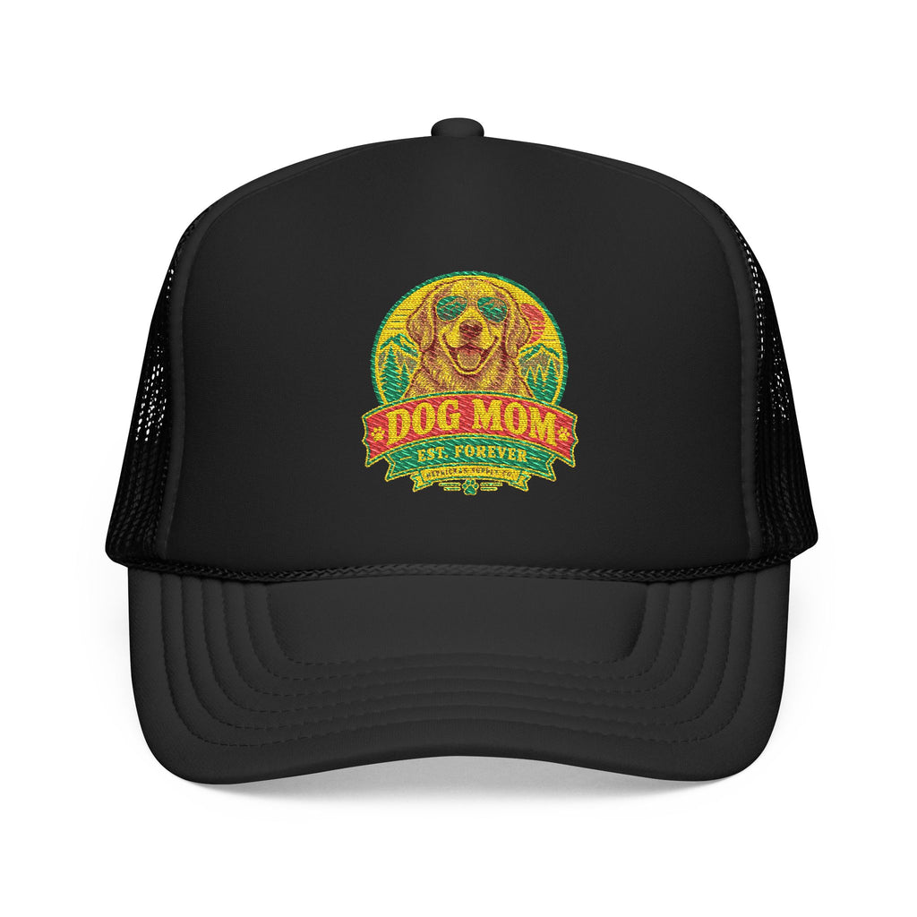 Dog Mom Est. Forever Foam Trucker Hat