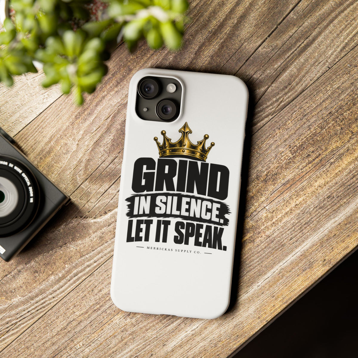 Grind In Silence Phone Case