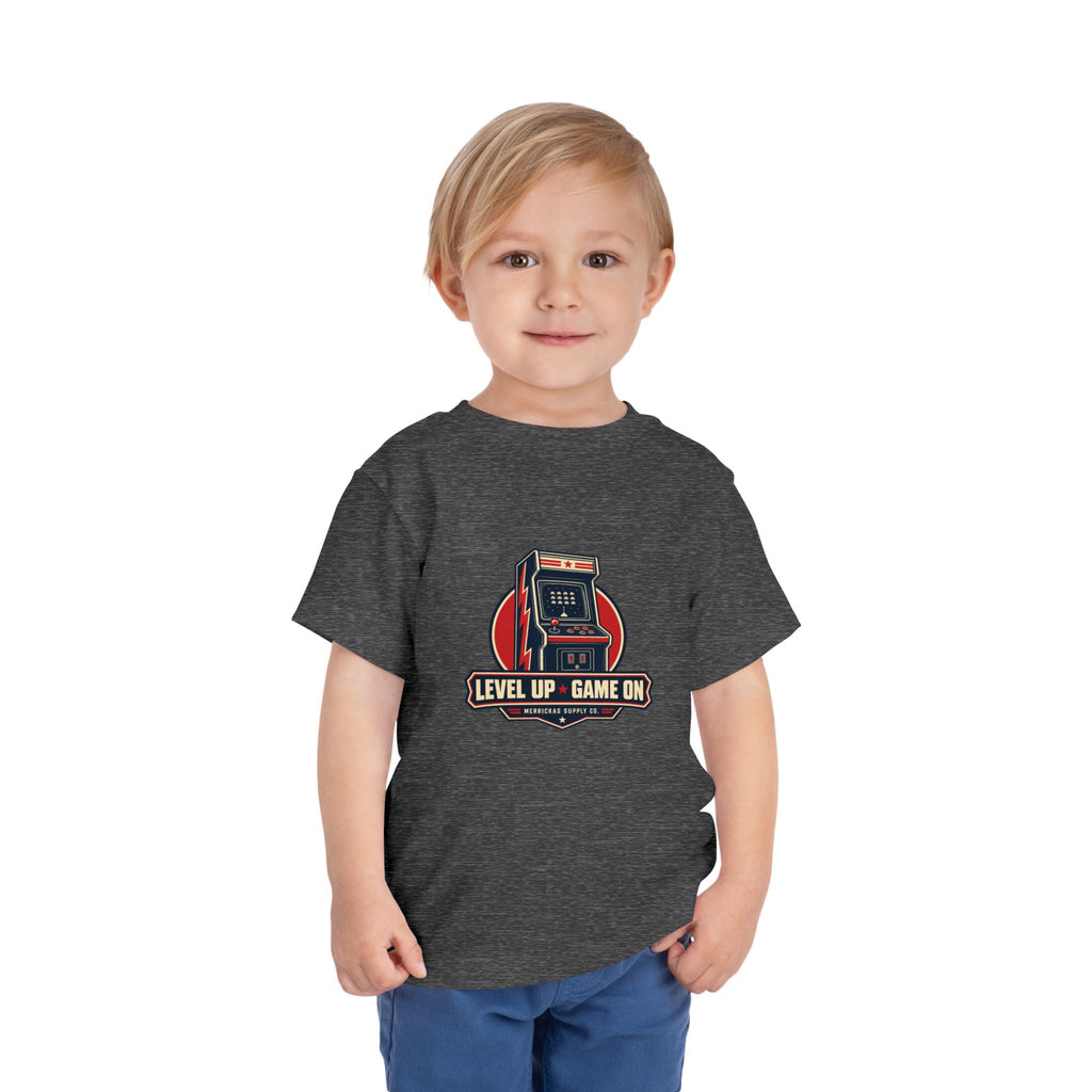 Level Up Game On Toddler Tee