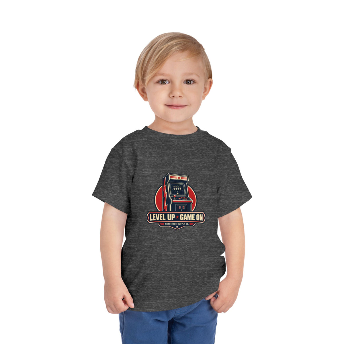 Level Up Game On Toddler Tee