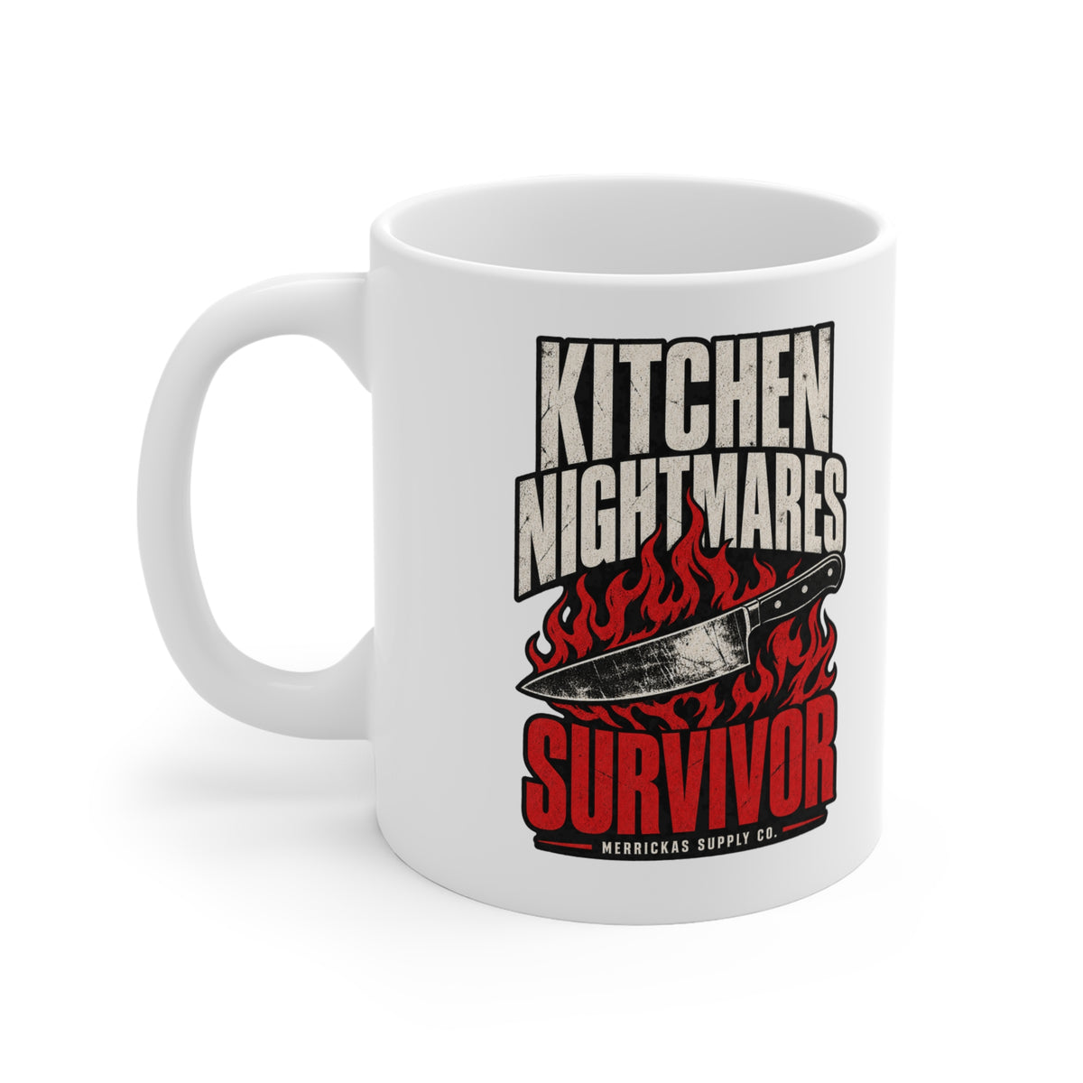 Kitchen Nightmares Survivor Coffee Mug 11oz