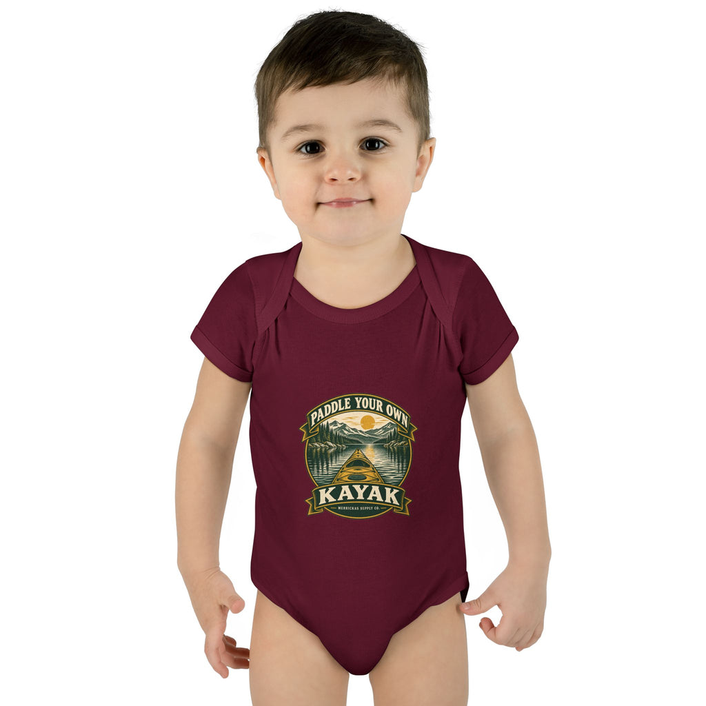 Paddle Your Own Kayak Baby Onesie