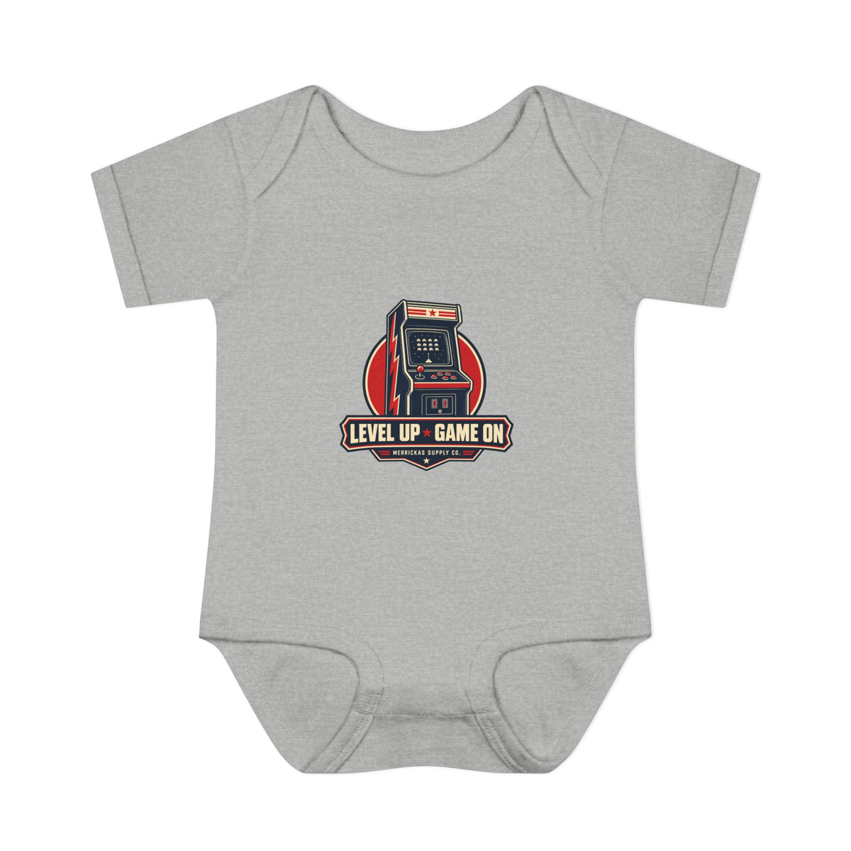 Level Up Game On Baby Onesie
