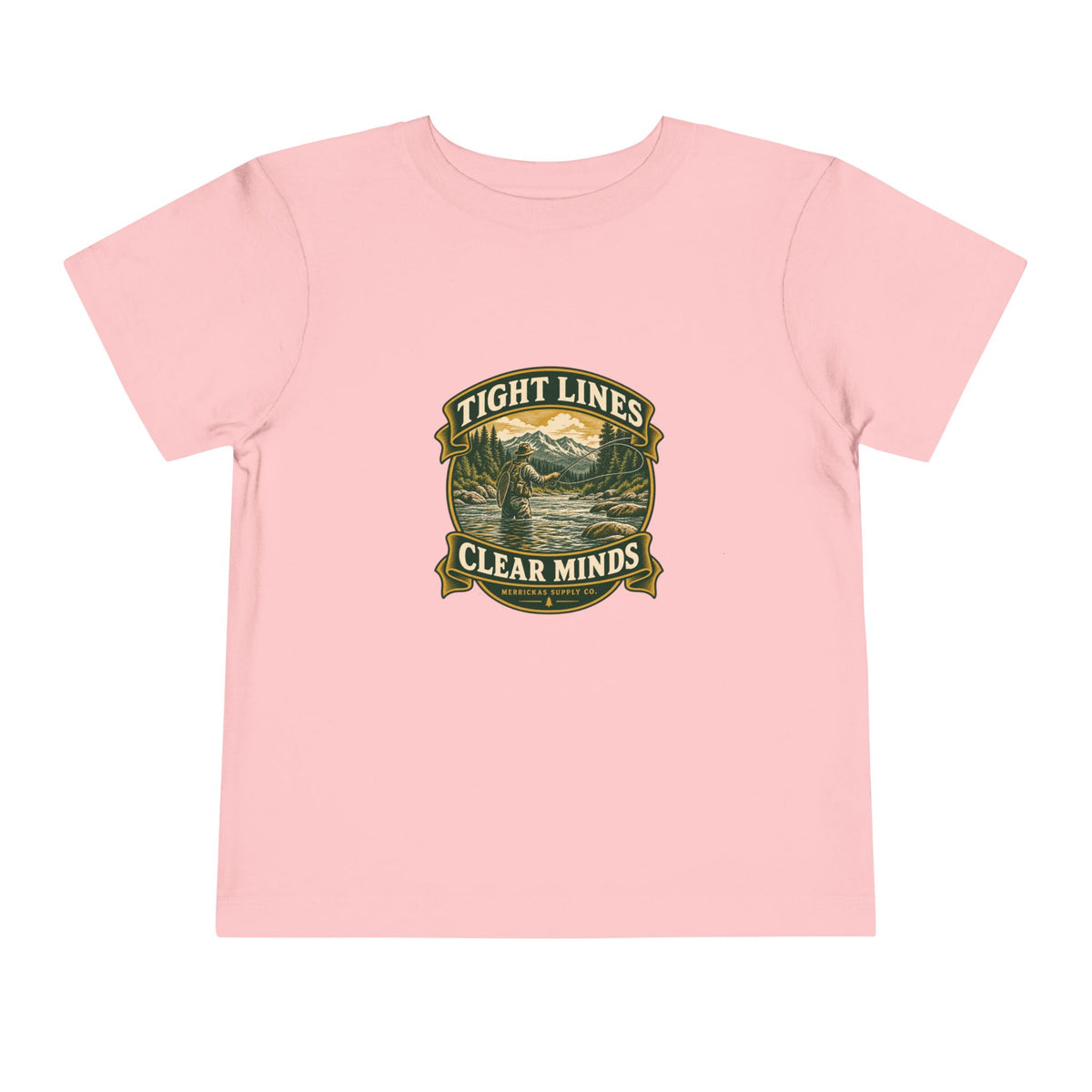 Tight Lines Clear Minds Toddler Tee