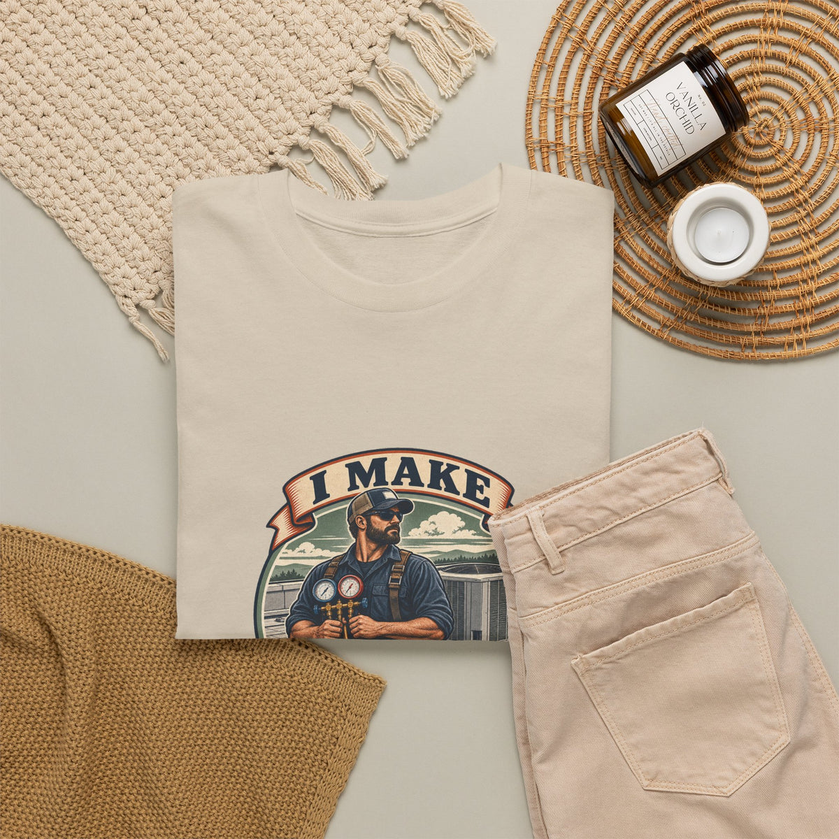 I Make Hot Places Cool Classic Tee