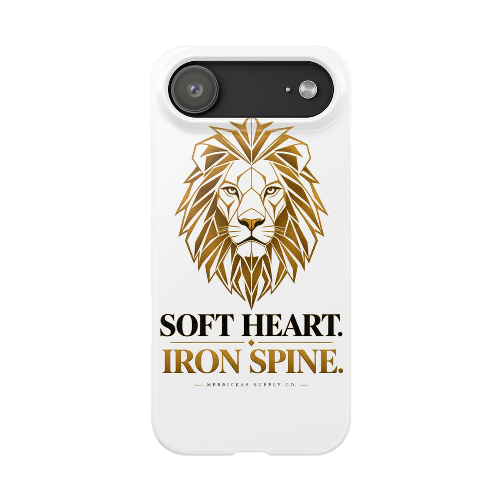 Soft Heart Iron Spine Phone Case