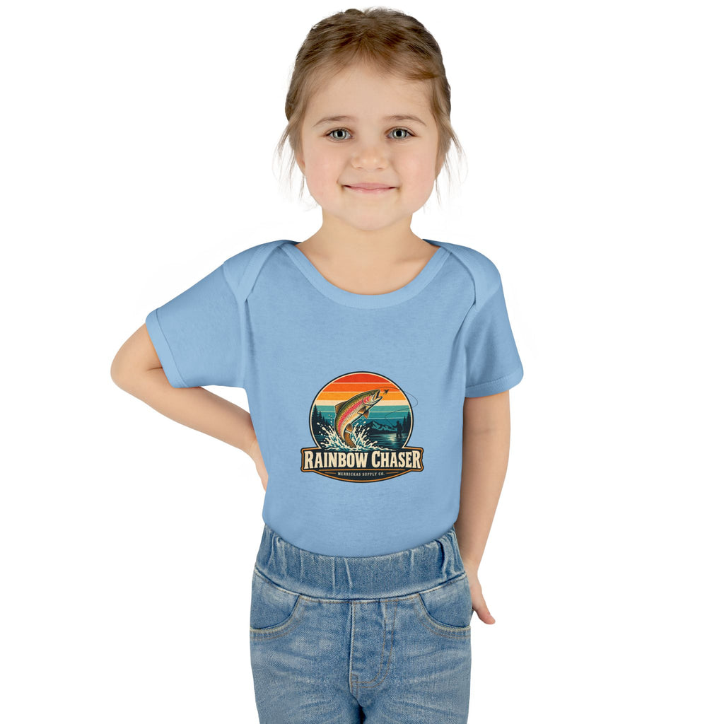 Rainbow Chaser Baby Onesie