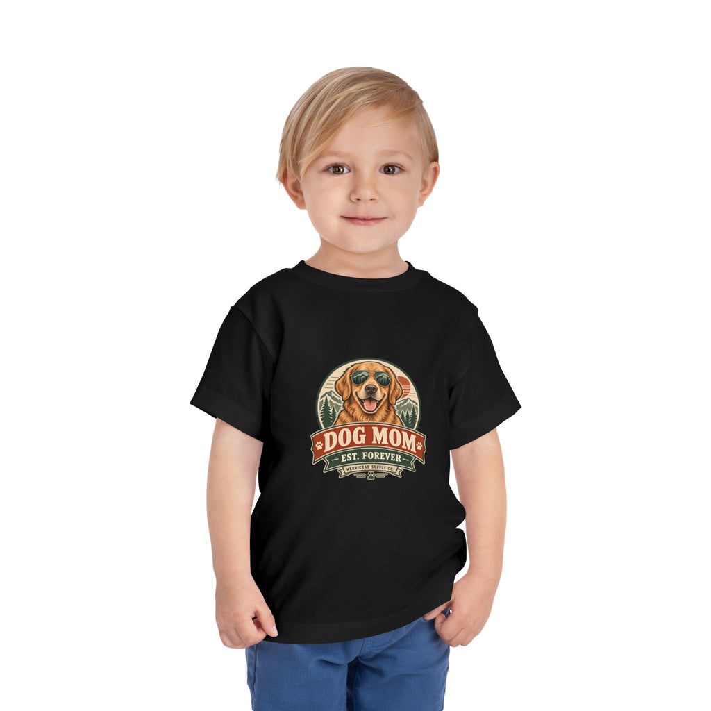 Dog Mom Est. Forever Toddler Tee