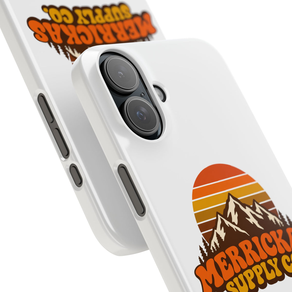 Merrickas Retro Sunset Mountain Phone Case