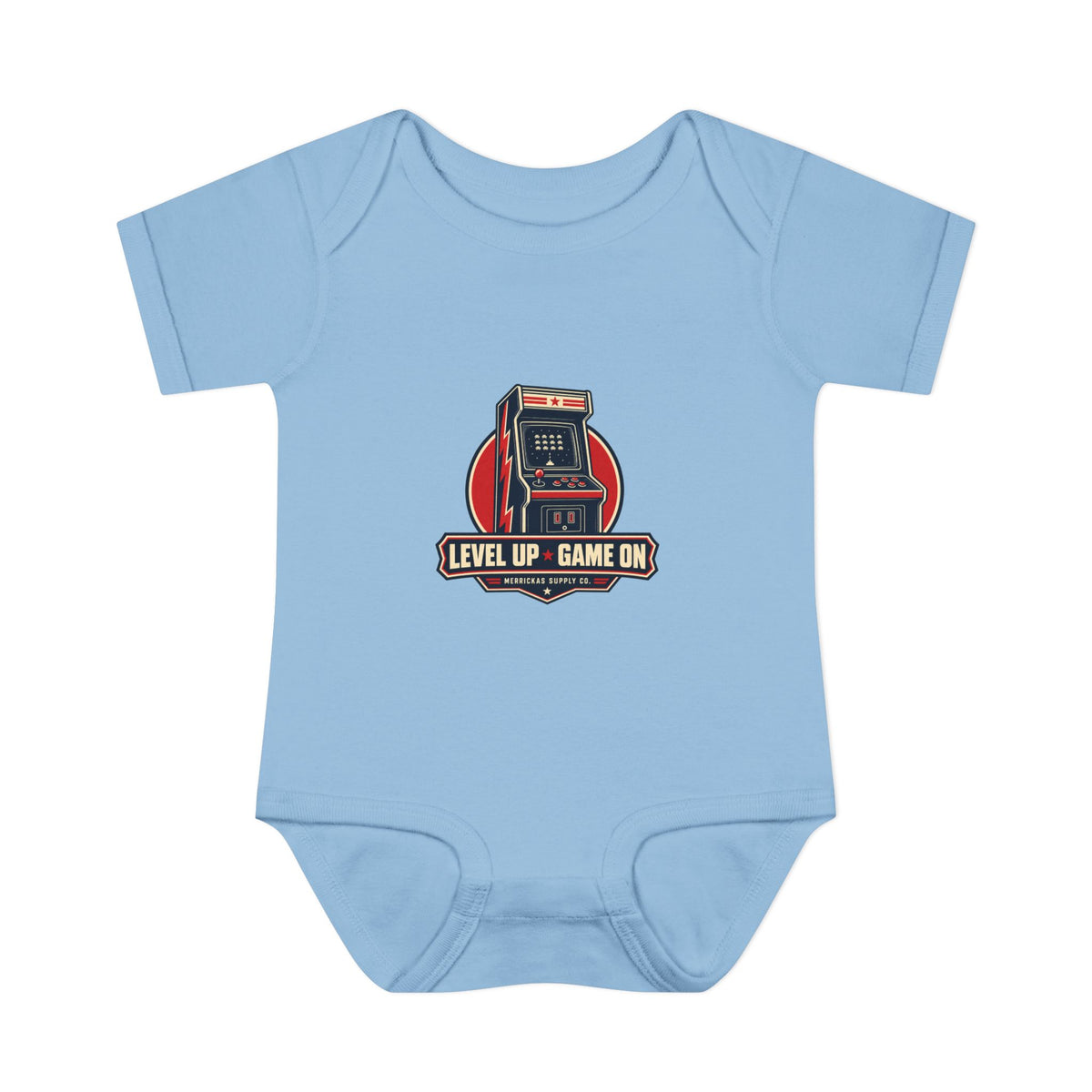 Level Up Game On Baby Onesie