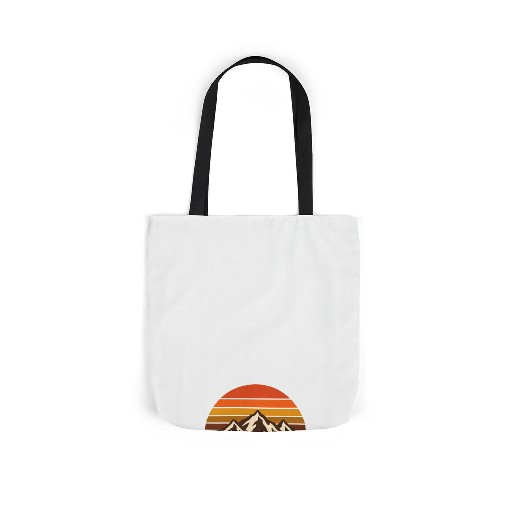 Merrickas Retro Sunset Mountain Canvas Wall Art