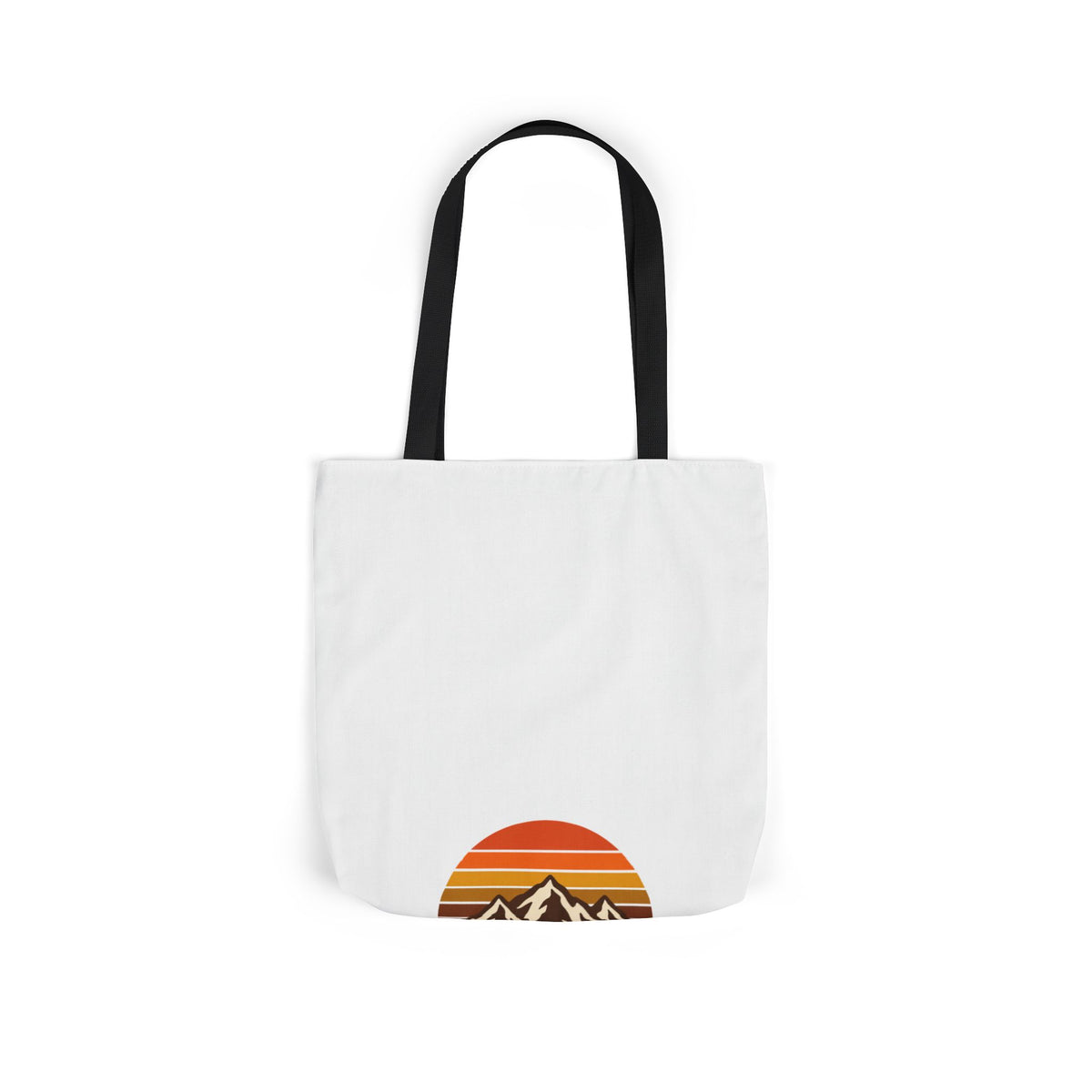 Merrickas Retro Sunset Mountain Canvas Wall Art