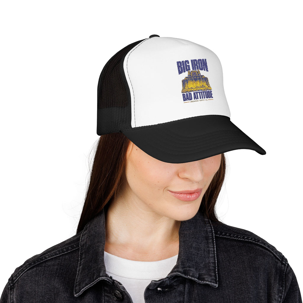 Big Iron Bad Attitude Foam Trucker Hat