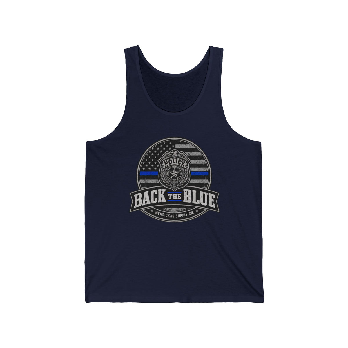 Back The Blue Tank Top