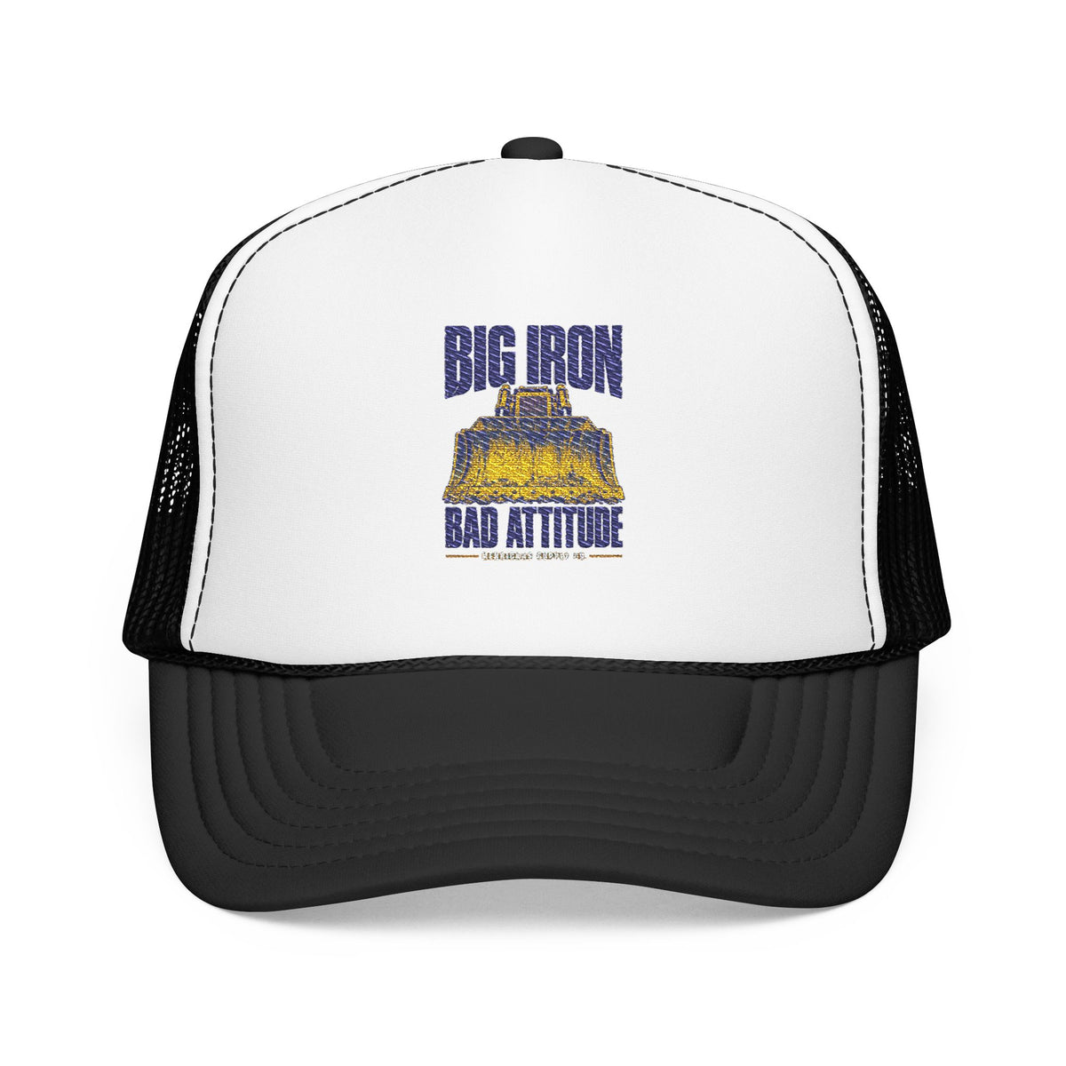 Big Iron Bad Attitude Foam Trucker Hat