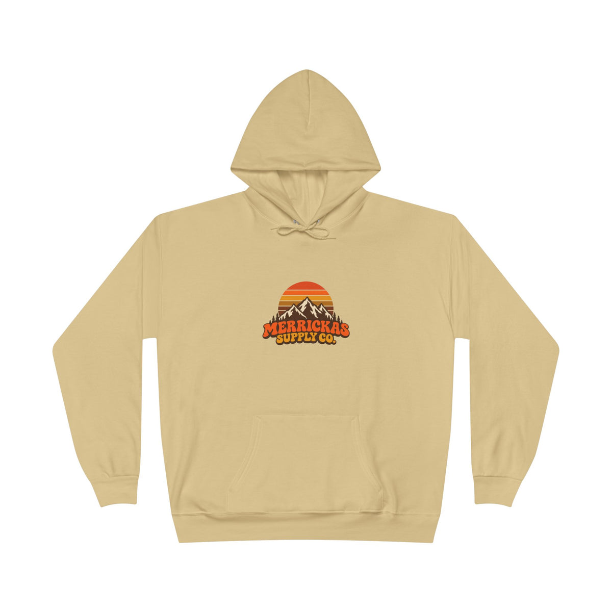 Merrickas Retro Sunset Mountain Hoodie