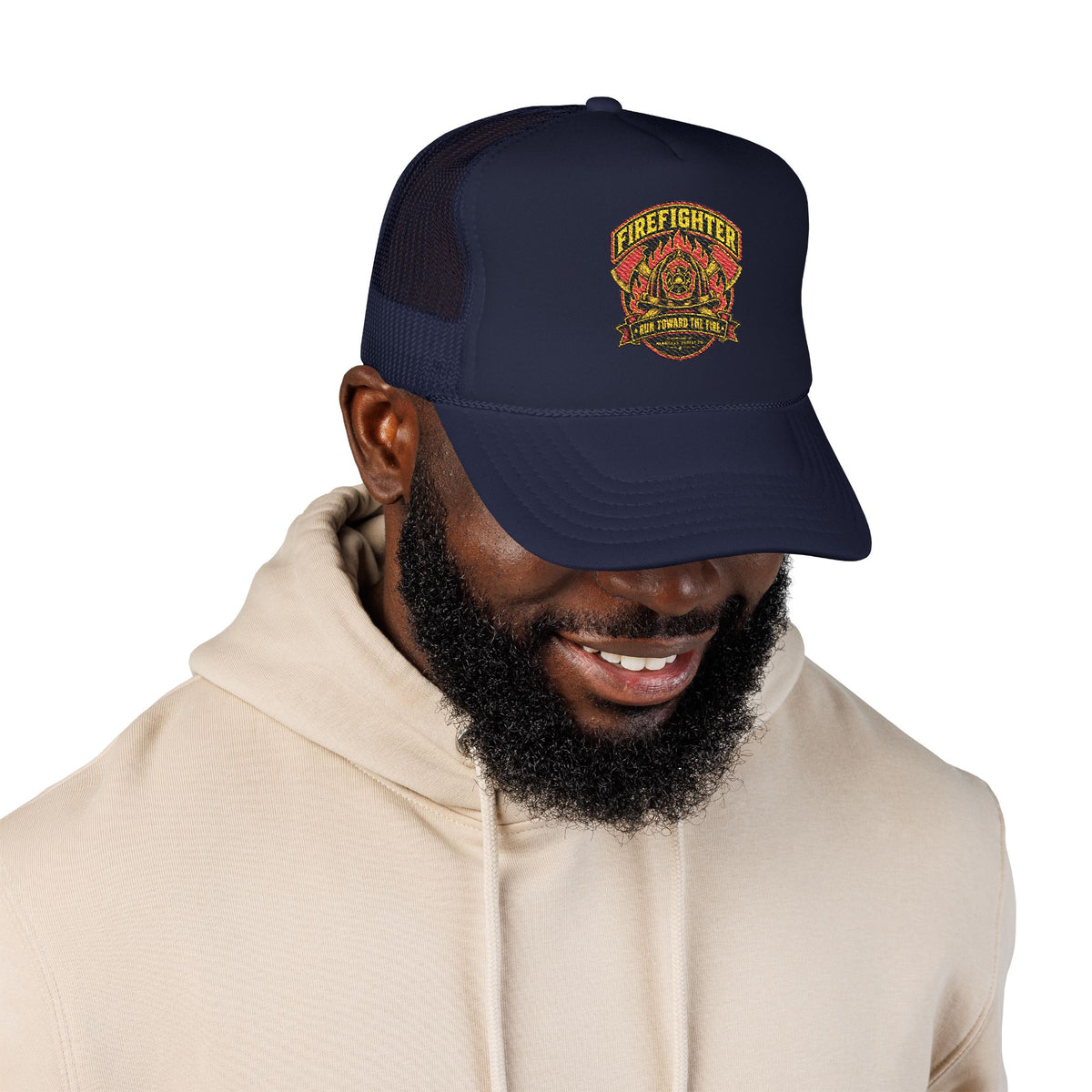 Run Toward The Fire Foam Trucker Hat