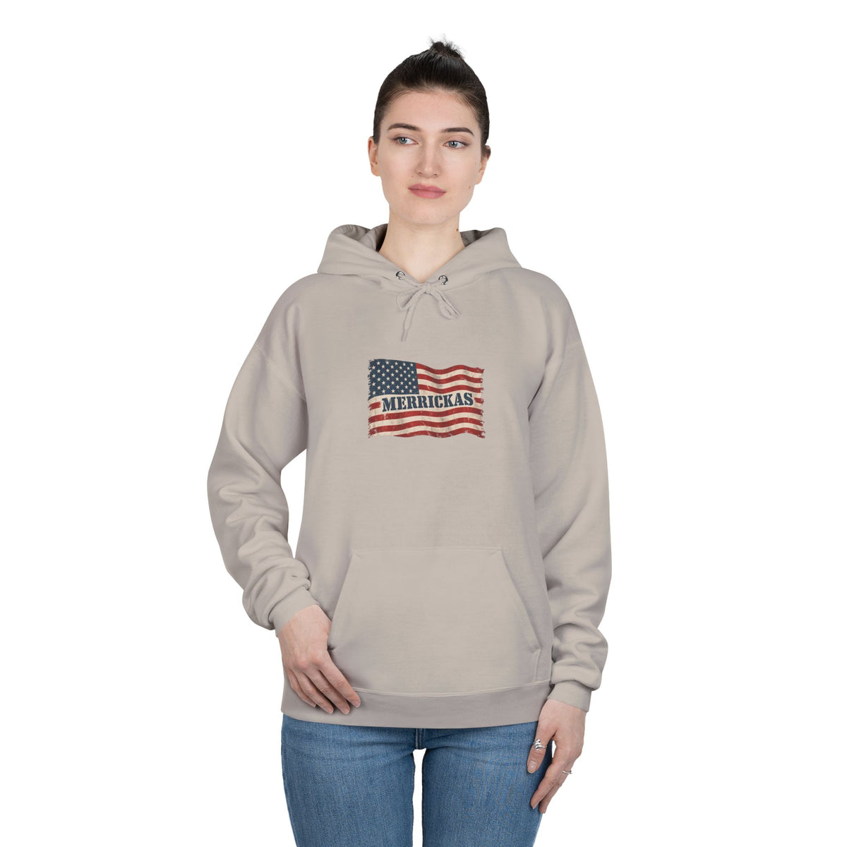 Merrickas Flag Heavyweight Hoodie