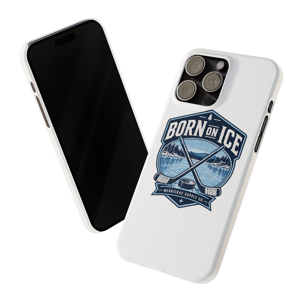 Born On Ice Phone Case