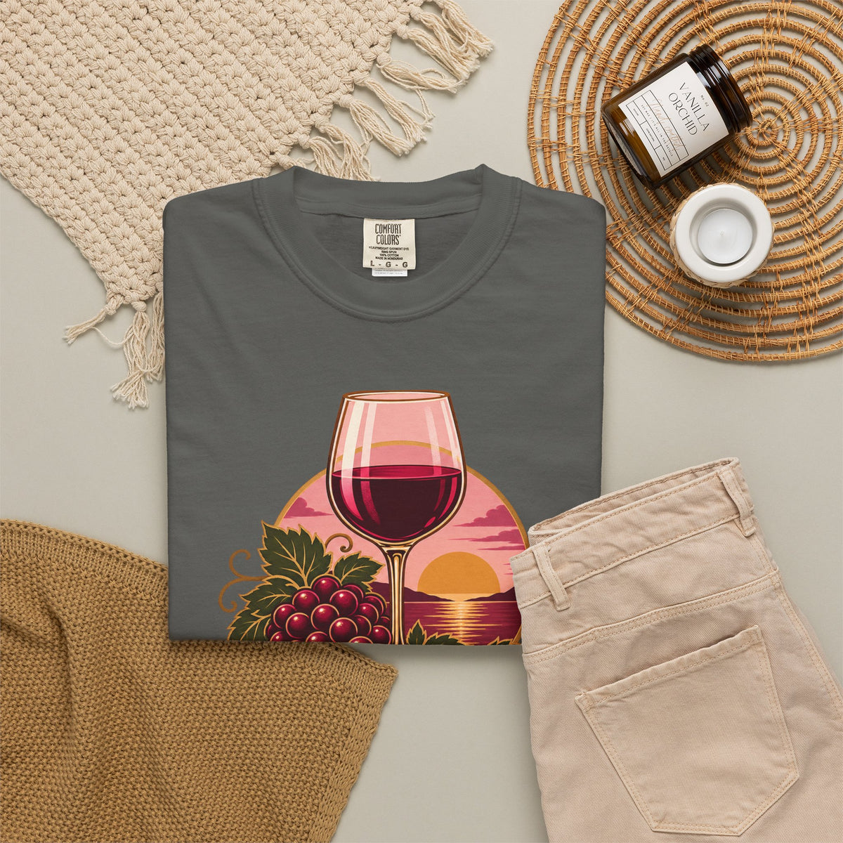 Wine About It Garment-Dyed Tee