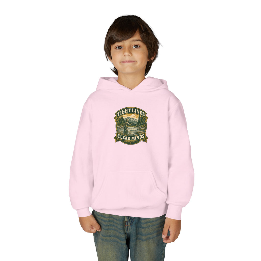 Tight Lines Clear Minds Youth Hoodie