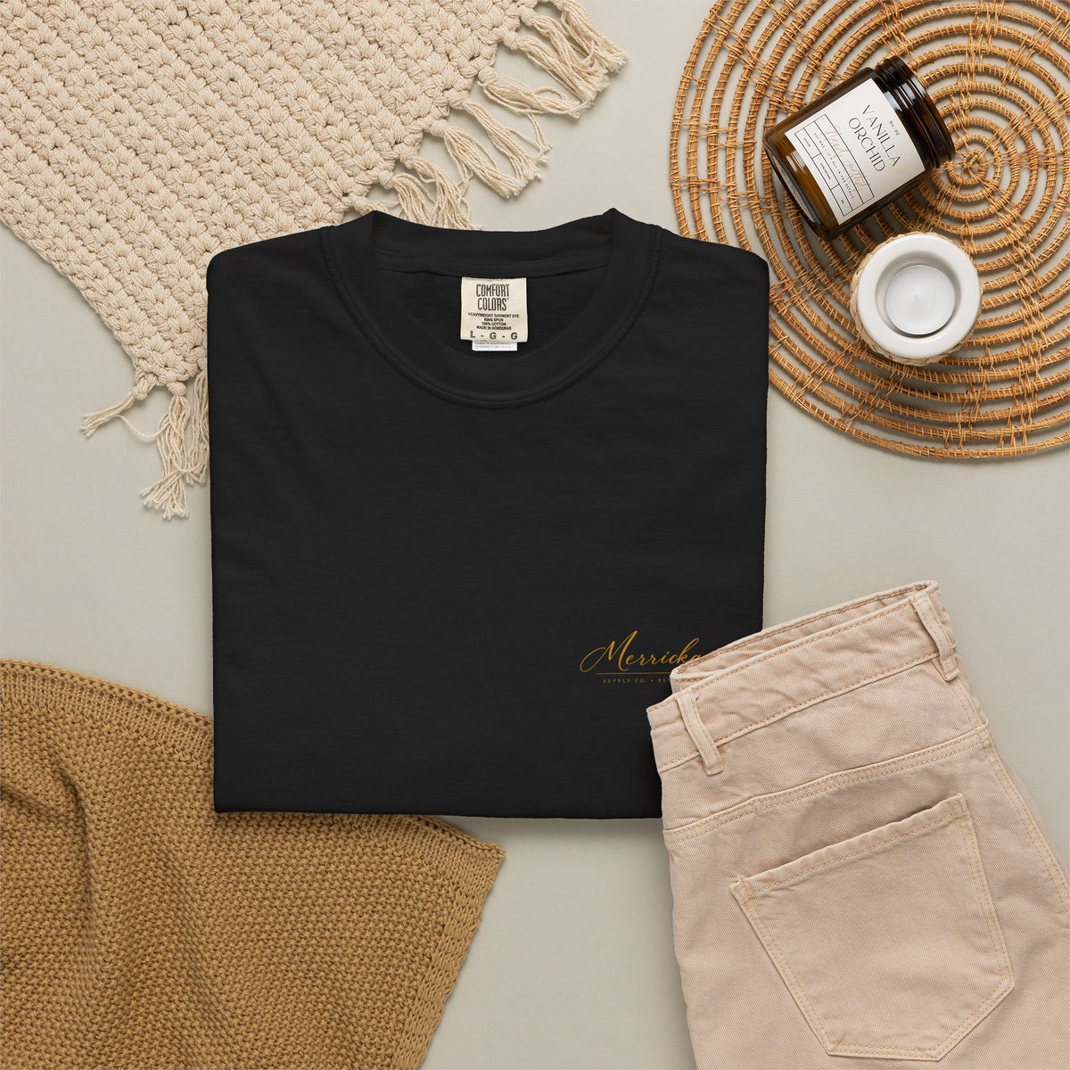 Merrickas Signature Garment-Dyed Tee