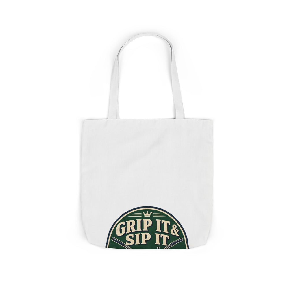 Grip It & Sip It Canvas Wall Art