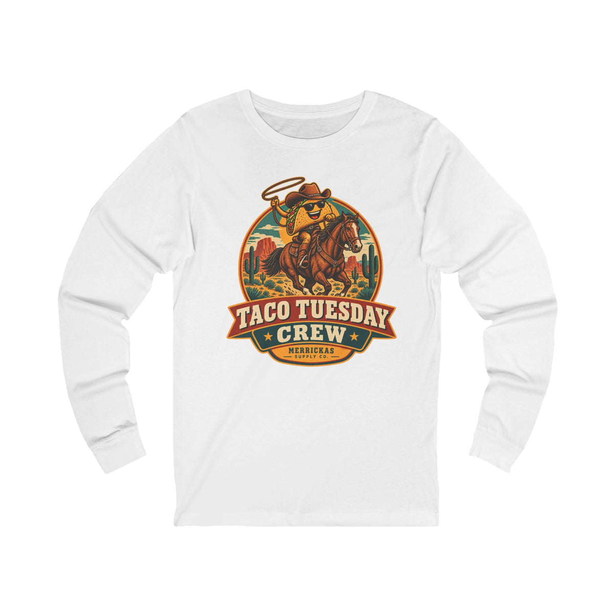 Taco Tuesday Crew Long Sleeve Tee