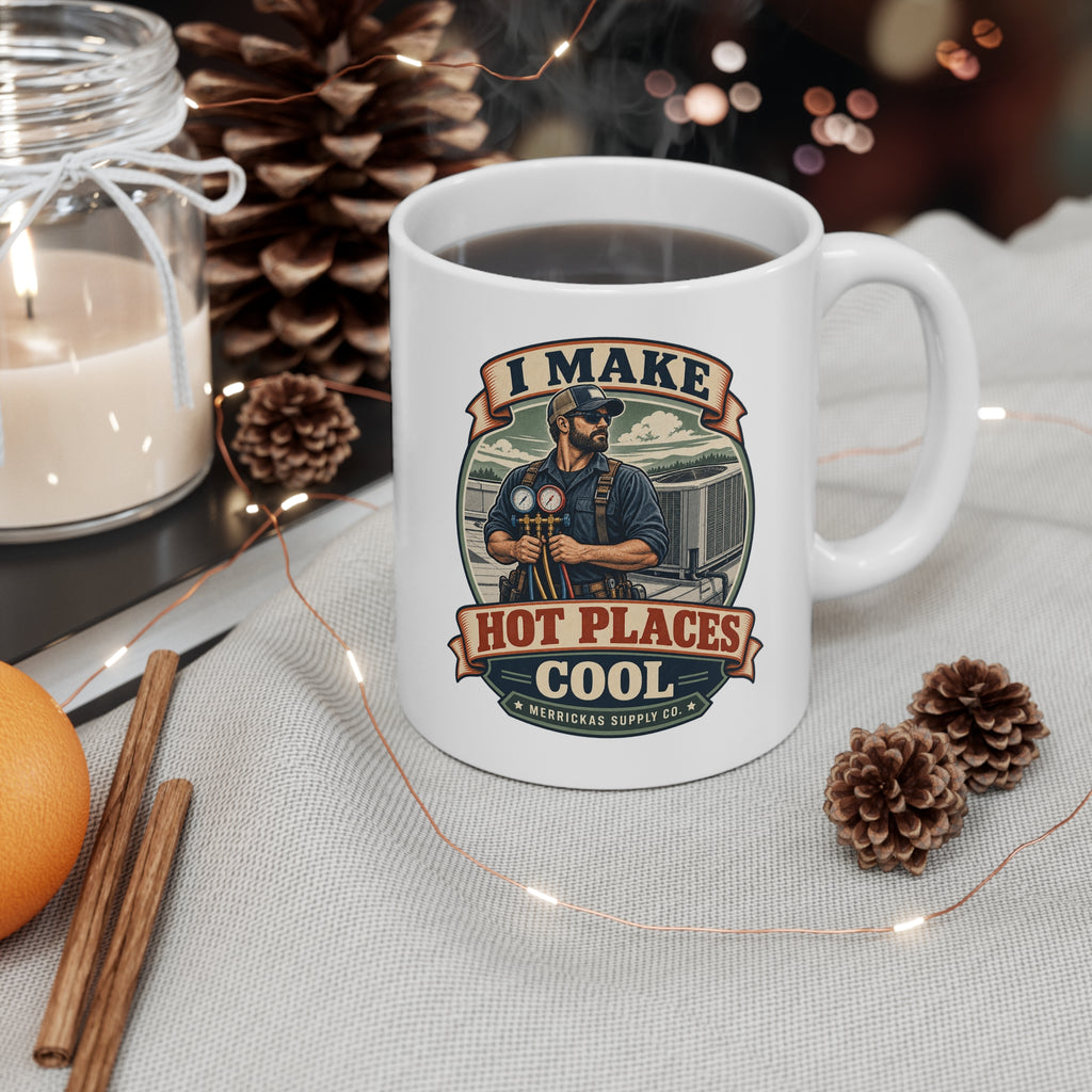 I Make Hot Places Cool Coffee Mug 11oz