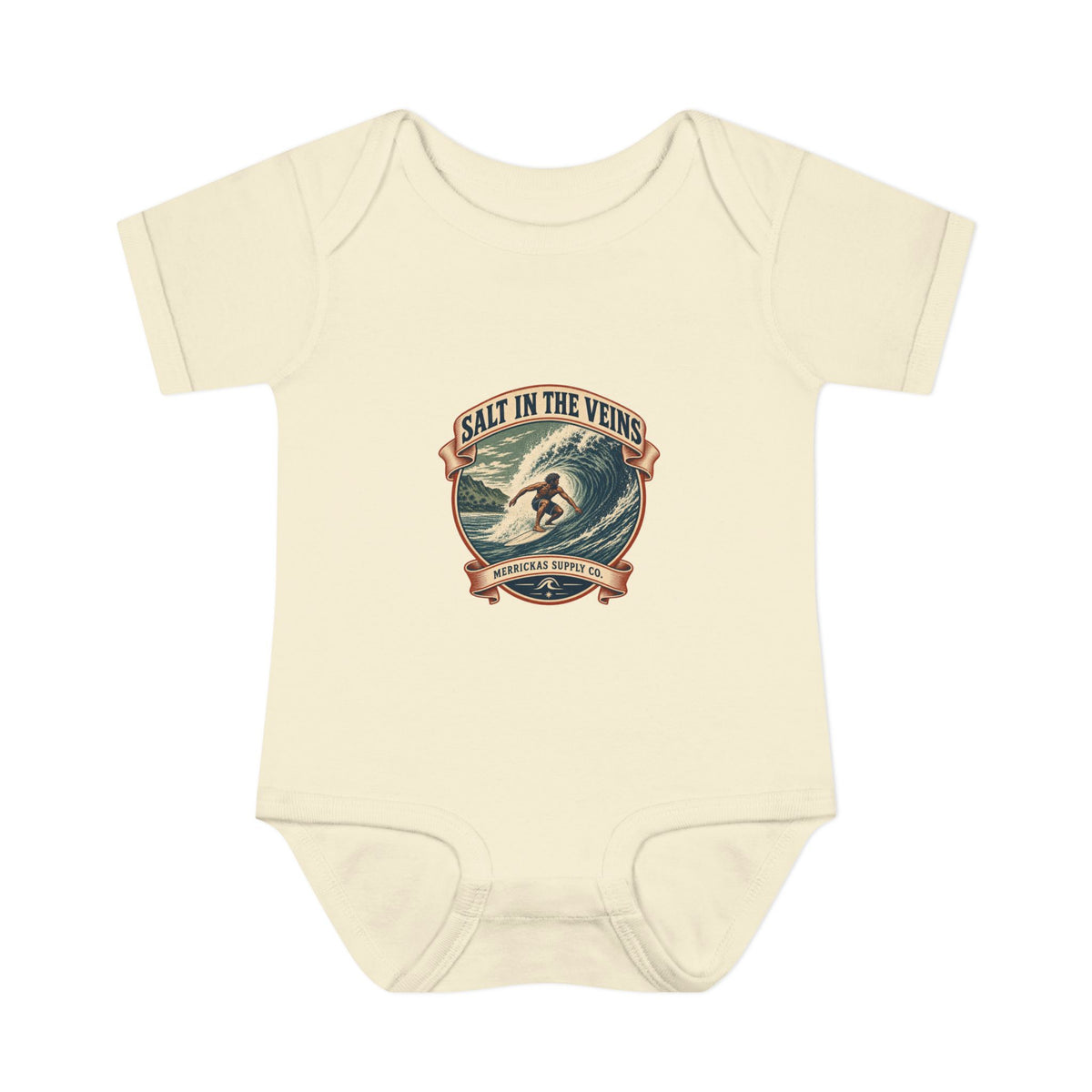 Salt In The Veins Baby Onesie
