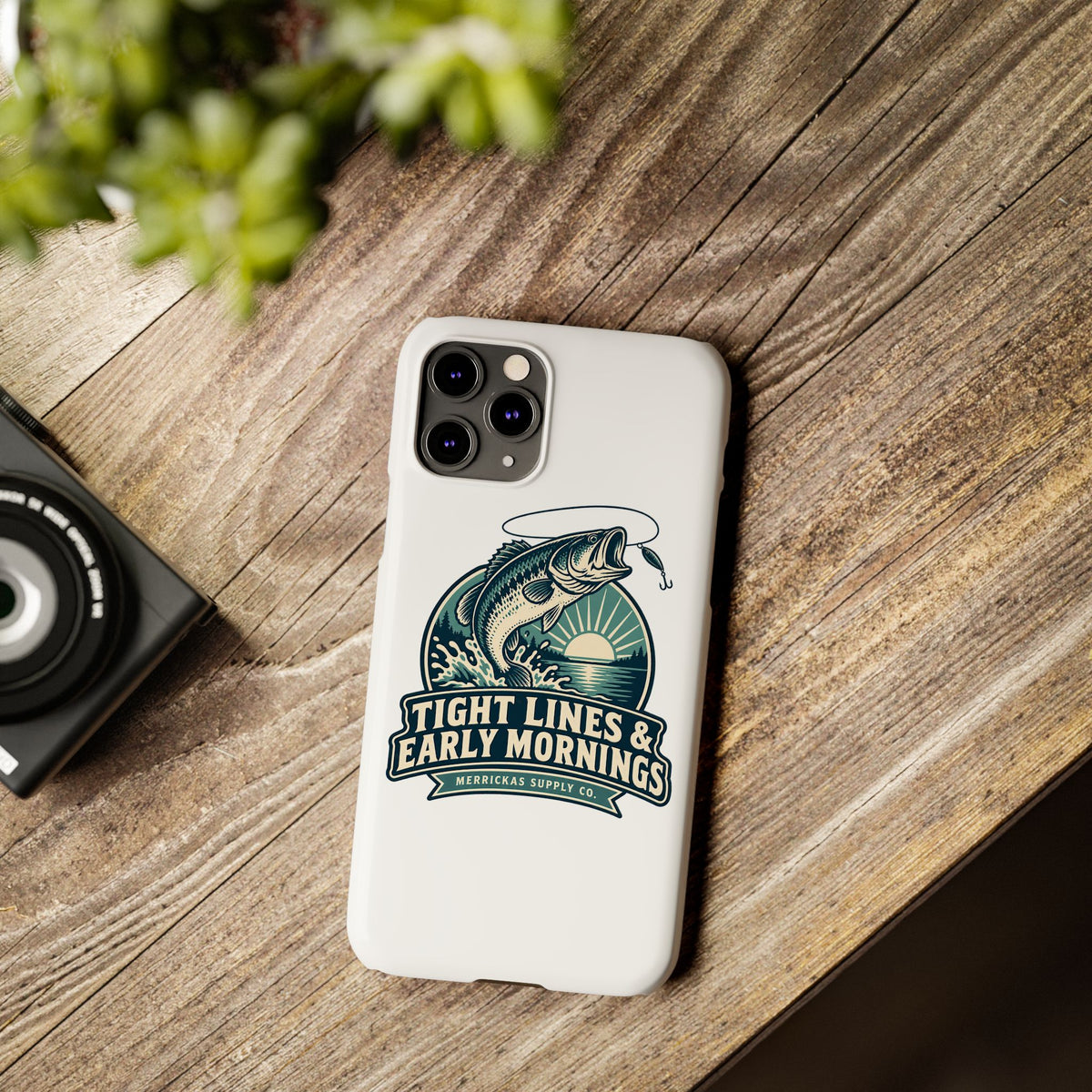 Tight Lines & Early Mornings Phone Case