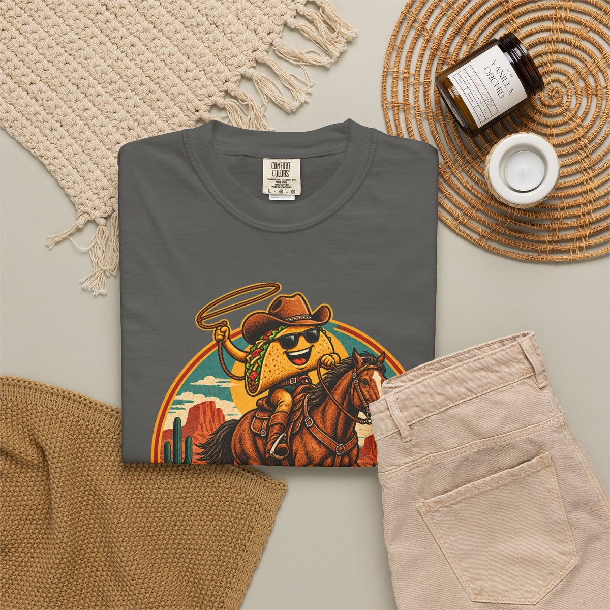 Taco Tuesday Crew Garment-Dyed Tee