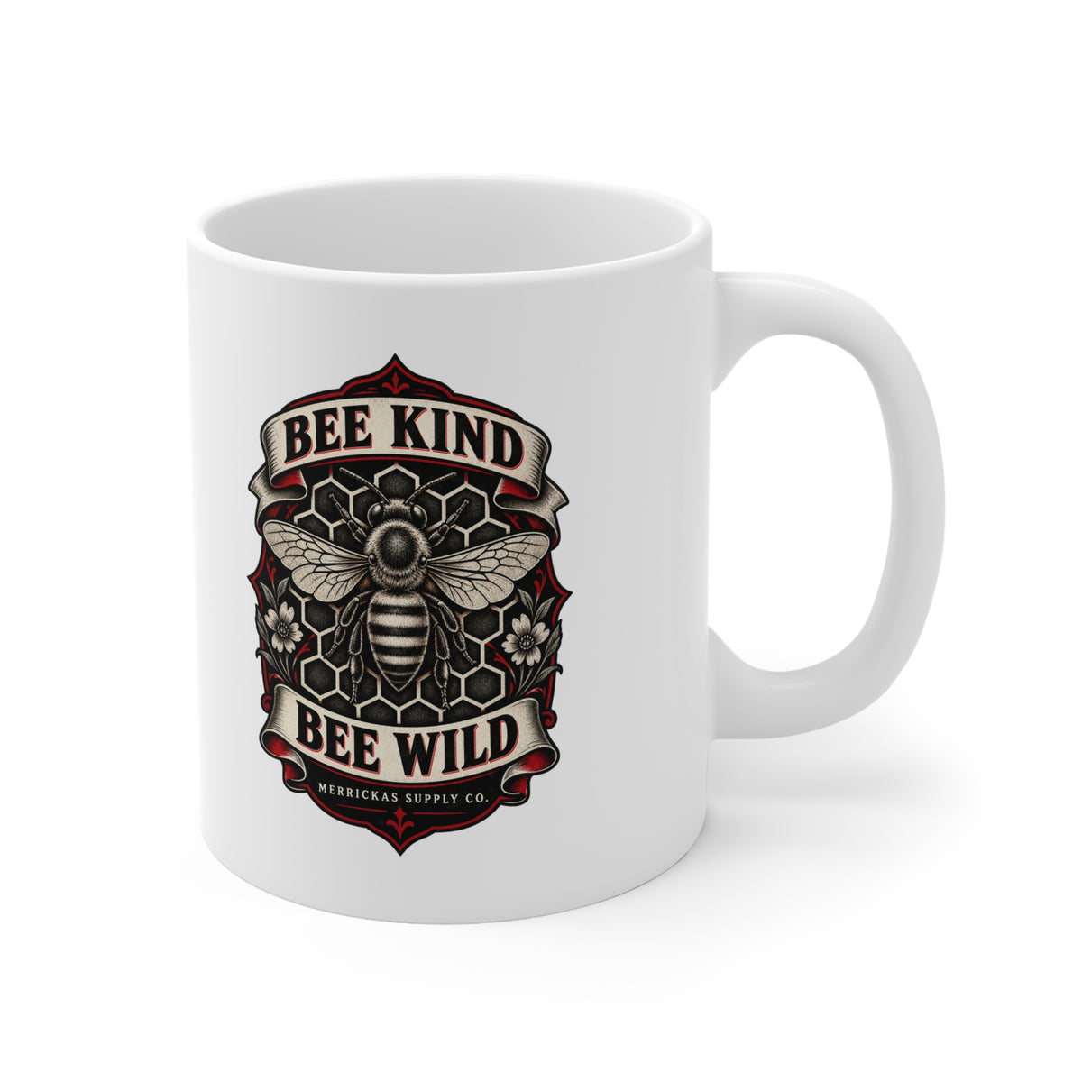 Bee Kind Bee Wild Coffee Mug 11oz