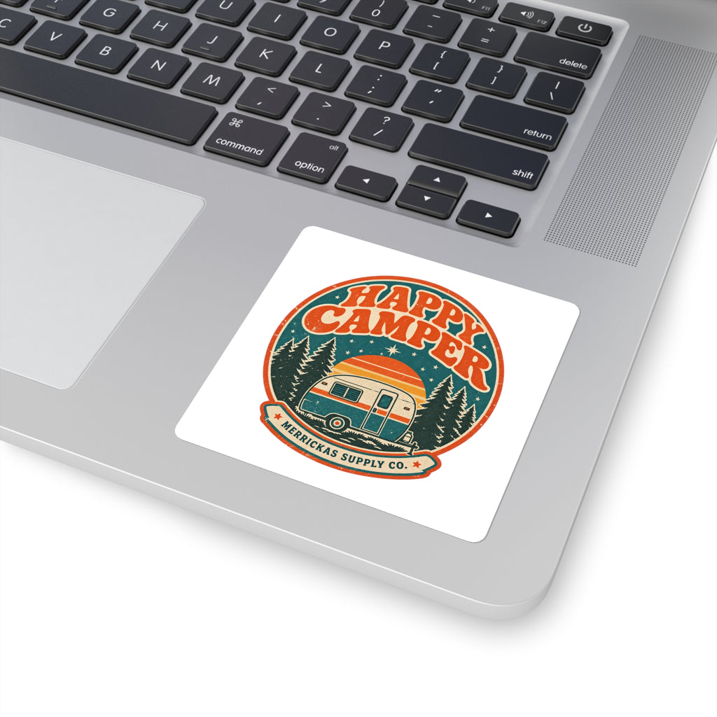 Happy Camper Sticker