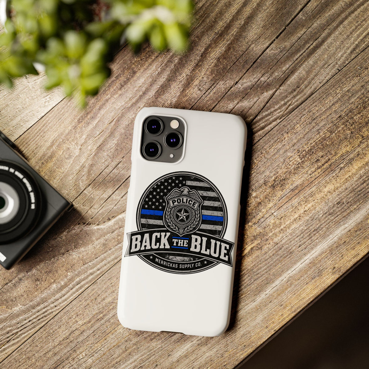 Back The Blue Phone Case