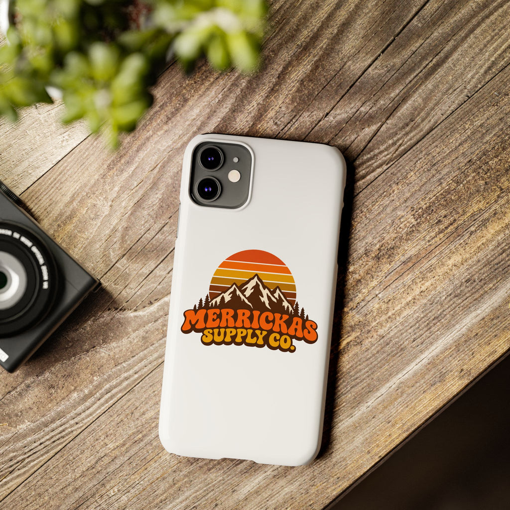 Merrickas Retro Sunset Mountain Phone Case