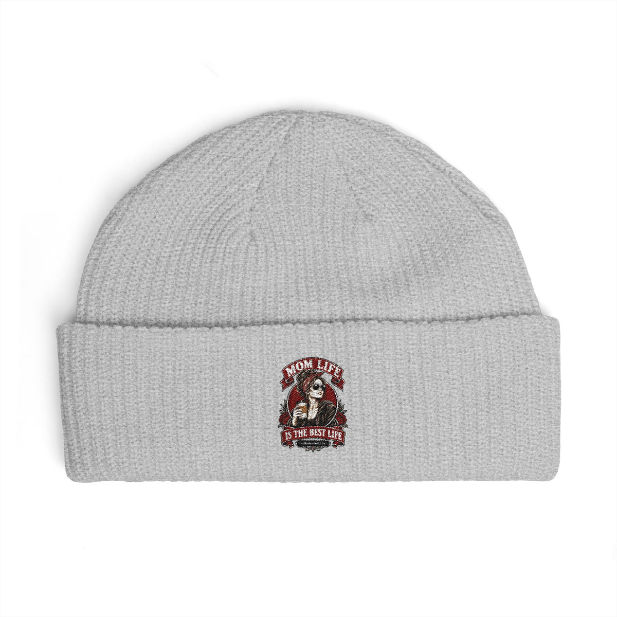 Mom Life Is The Best Life Cuff Beanie
