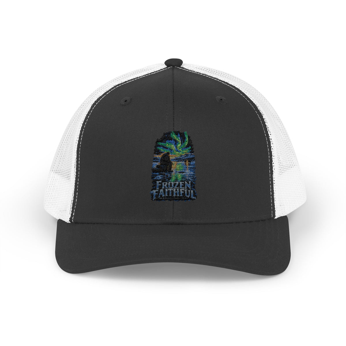 Frozen Faithful Snapback Trucker Cap
