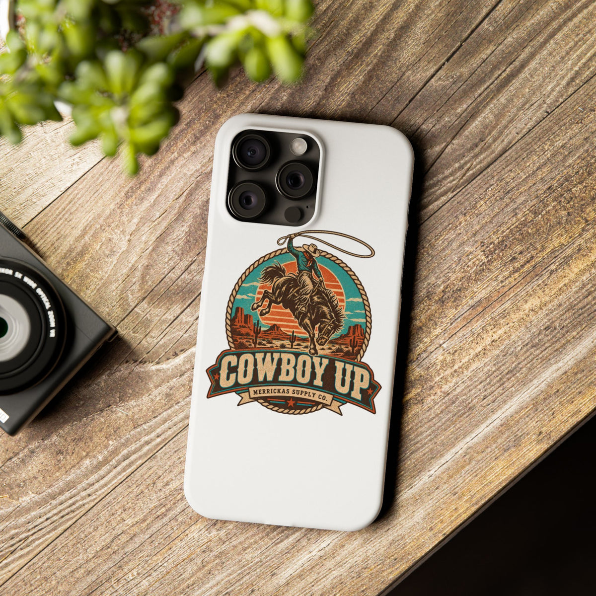 Cowboy Up Phone Case