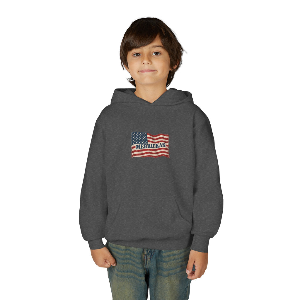 Merrickas Flag Youth Hoodie